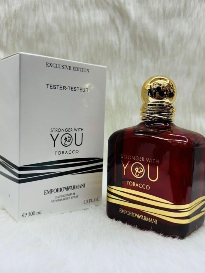 Emporio Armani Stronger With You Tobacco Eau de Parfum (Tester) – 100ml