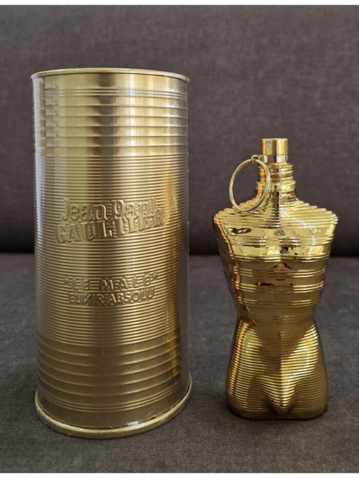 Jean Paul Gaultier Le Male Elixir Absolu Gold Edition Eau de Parfum – Luxury Men’s Fragrance