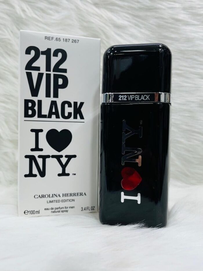 Carolina Herrera 212 VIP Black I ♥ NY Eau De Parfum Spray – 100ml