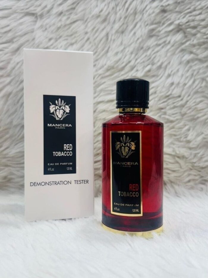 Mancera Red Tobacco Eau De Parfum Spray – 120ml Tester