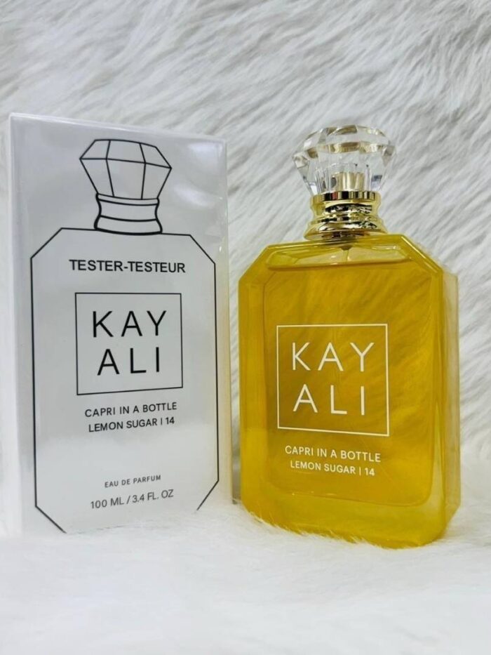 Kayali Capri in a Bottle – Lemon Sugar Eau De Parfum Spray – 100ml Tester